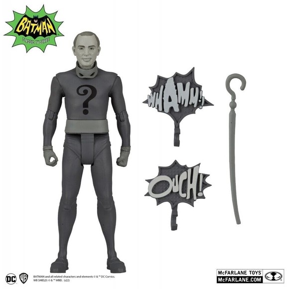McFarlane Toys, The Riddler - Batman (DC Comics) Classic TV Series Figure *NEW* - Picture 4 of 4